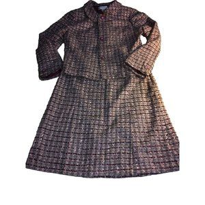 Vintage Judith Hart Collection size 8 & 12 Tweed Baby Purple, Pink, & Burgundy P